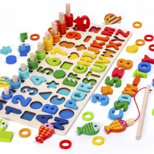 3D Preschool Children Educational Wooden toys
