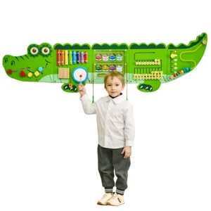 SucceBuy Activities Crocodile Kids Hanging Board