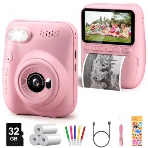 Kids Digital Camera 3.0" Portable Instant Print Camera