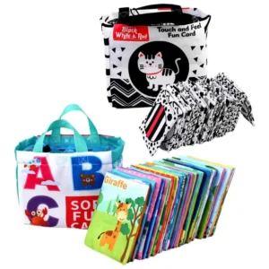 Soft Alphabet Cards Soft Recognition Card Book Set