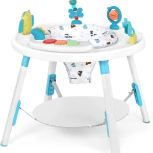 Baby activity center and 360 degree rotating seat