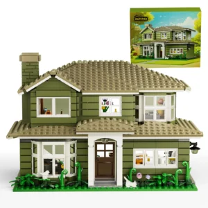 Dunphy House Family Building Blocks Set
